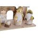 NACIMIENTO LED MADERA 29,5X11,5X16,5 BLANCO