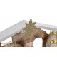 NACIMIENTO LED MADERA 29,5X11,5X16,5 BLANCO