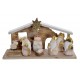 NACIMIENTO LED MADERA 29,5X11,5X16,5 BLANCO