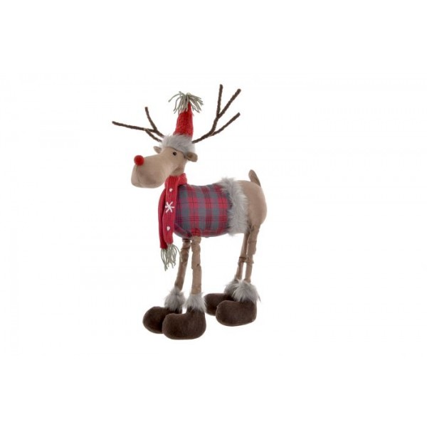 FIGURA POLIESTER 31X14X42 RENO ROJO