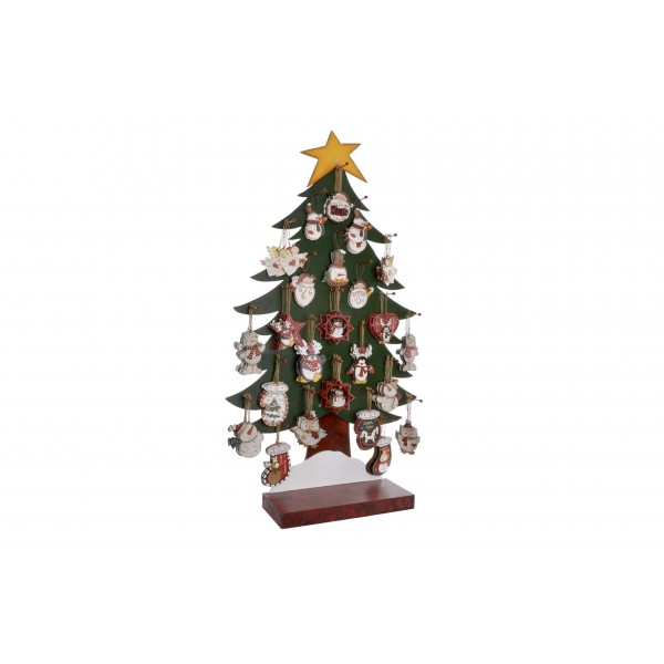 DECORACION COLGANTE MADERA 11X11 70X20X120 24 SURT