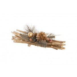 CIUDAD LED RESINA 41X25X23 8C MUSICAL MULTICOLOR