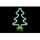 DECORACION LUMINOSA LED PP 18X8X28 3XAA ARBOL