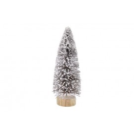 ARBOL FIBRA COCO MADERA 7X21 NEVADO BLANCO