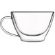 Taza capuccino doble cristal (2 x)