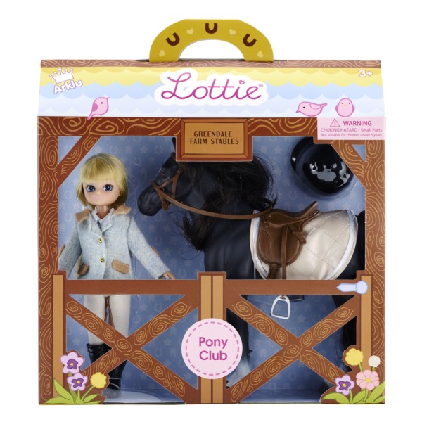 Poupée Lottie avec cheval