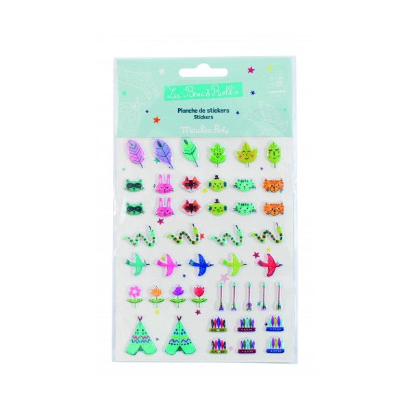 Stickers 3D serpents