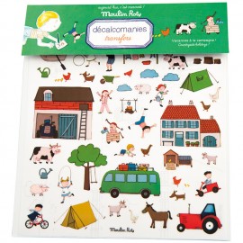 Décalcomanies à la campagne