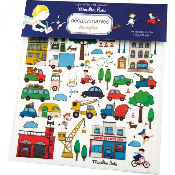 Décalcomanies ville