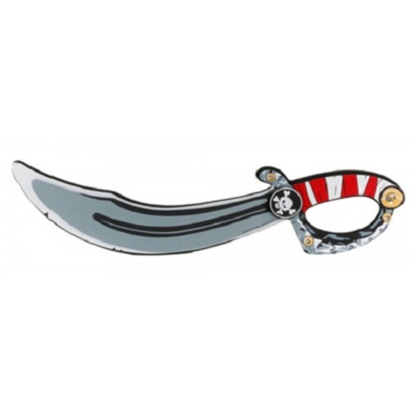 Sabre de pirate rouge