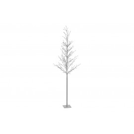 Árbol blanco con LEDs 240 luces 20 x 20 x 180