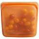 Stasher bolsa silicona mediana naranja