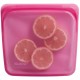 Stasher bolsa silicona mediana rosa