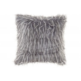 Coussin poils clair 45 x 45