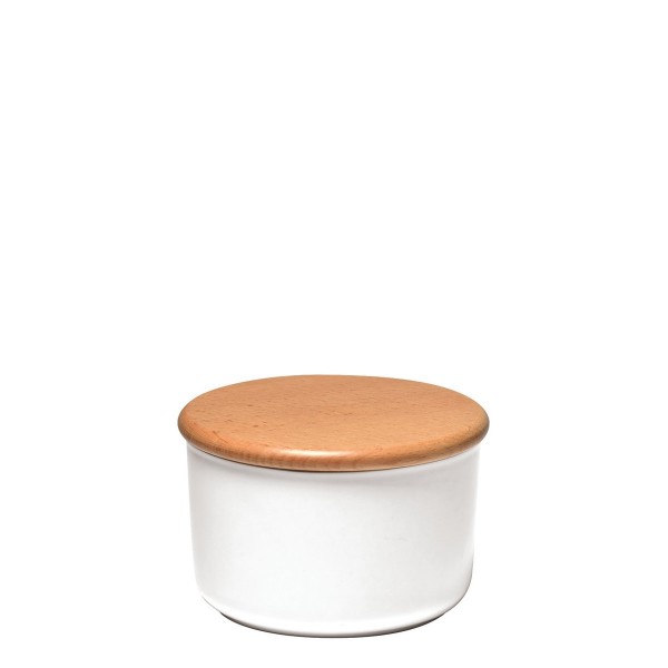 Pot hermetique 0,5 l. Emile Henry blanc