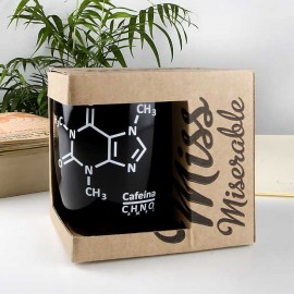 Tasse molecule du café