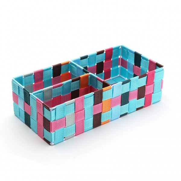 Panier multicolore multi compartment
