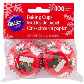 100 Caissettes mini nöel