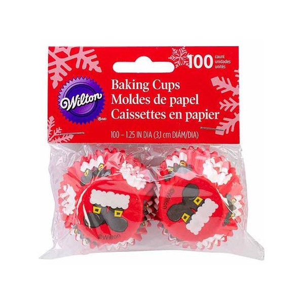 100 Caissettes mini nöel
