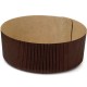 Molde de papel redondo 18,5 x 6 cms