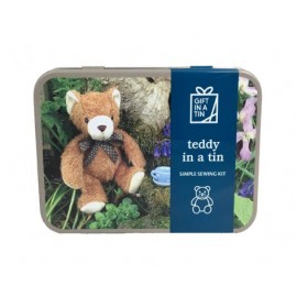 Gift in a tin Teddy