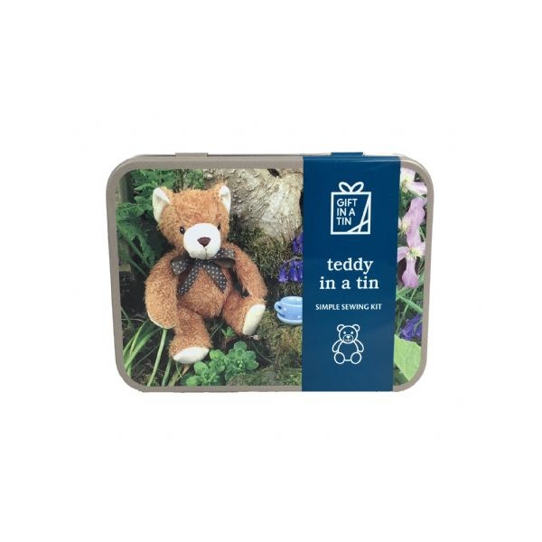 Gift in a tin Teddy