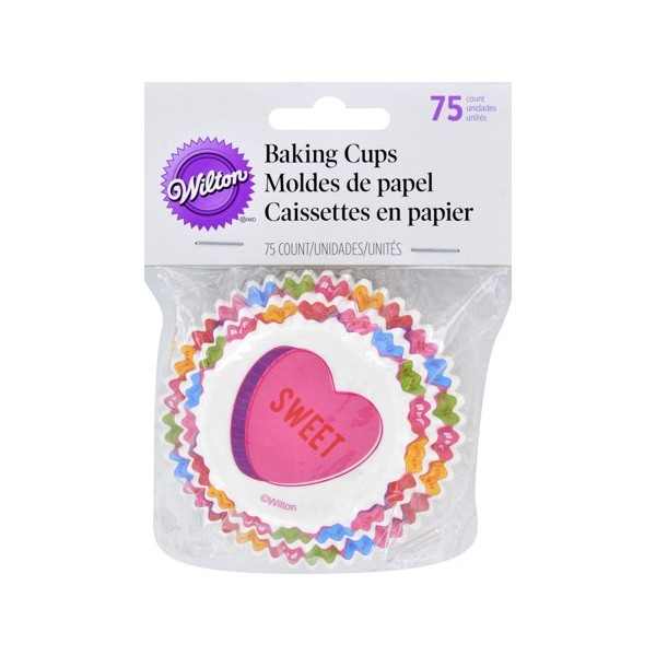 75 Cápsulas para magdalenas love