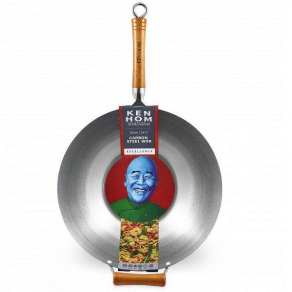 Wok Kem Hom 36cm sin antiadherente inducción