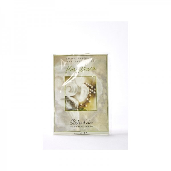 Sachet perfumado flor blanca
