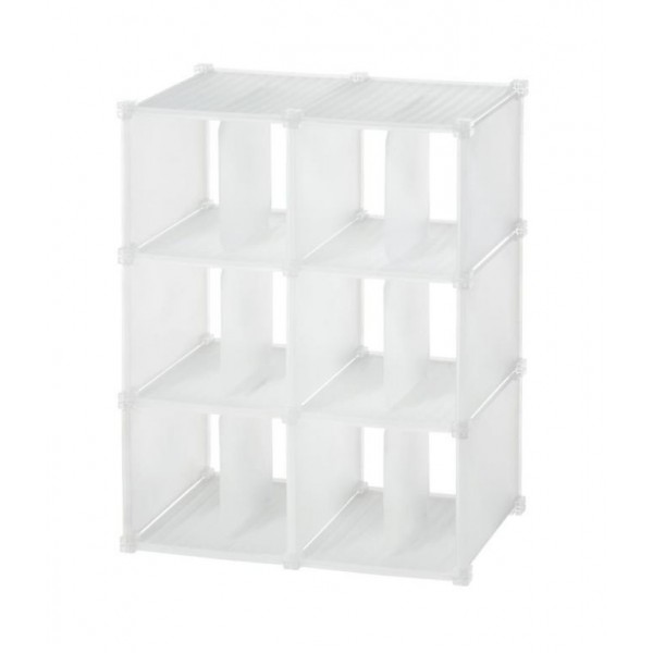 Complemento zapatero 6 comp.26x35x64cm