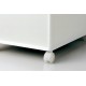 Set 4 ruedas c/bloqueo Closet system-Unicom