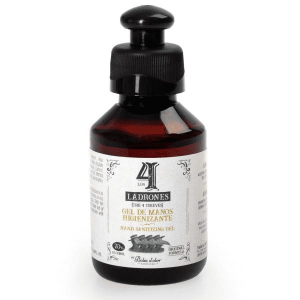 Gel hidroalcohólico 100 ml. 4 ladrones