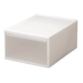 Cajon bajo 32x52x16cm- blanco