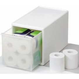 Cajón modular mediano alto 25x46x28cm- blanco