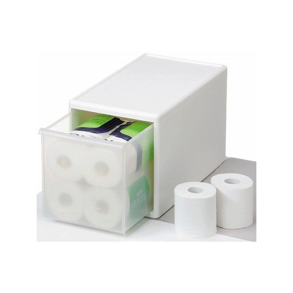 Cajón modular mediano alto 25x46x28cm- blanco