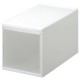 Cajón modular mediano medio 25x46x21cm- blanco