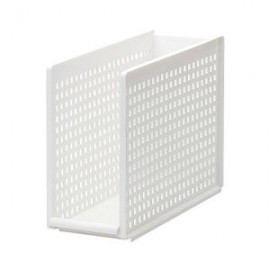 Cesta estrecha alta 18x46x33 cm- blanco