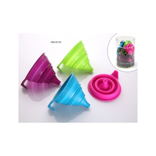Embudo Silicona Surtido