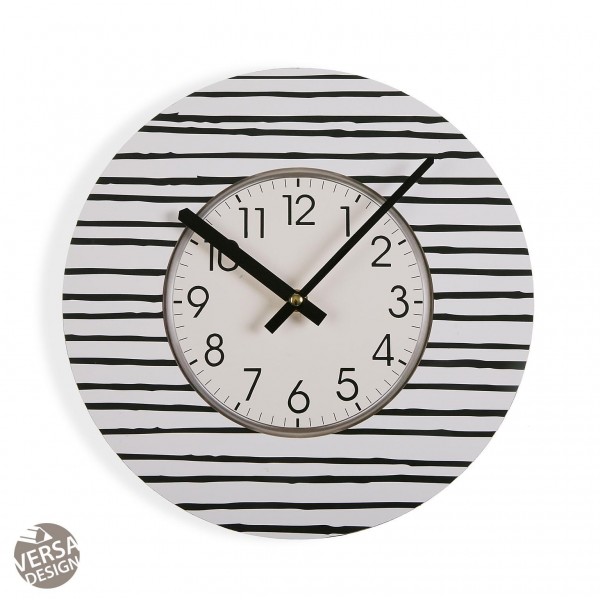 Reloj Pared black line