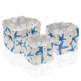 Set de 3 cestas blue sea pequeñas
