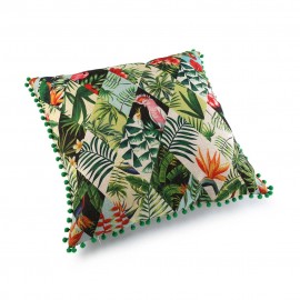 Coussin feuilles