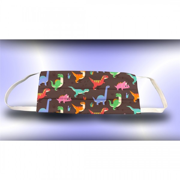 Mascarilla 3-6 años dinos