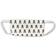 Masque higienique adulte skull