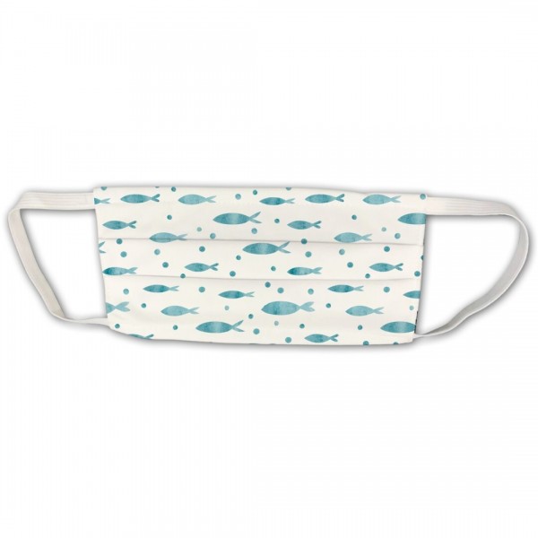 Masque higienique adulte poissons