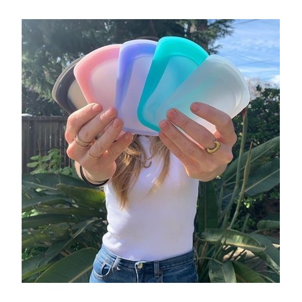 Stasher bolsa silicona bolsillo ( pack de 2 )