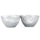 2 Bowls 200 ml. beso y sonrisa maligna Tassen