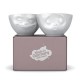 2 Bowls 200 ml. bisous & malin Tassen