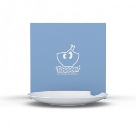 2 assiettes soup avec morsure Tassen