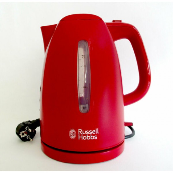 Bouilloire 1,7 l. texture rouge