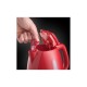 Bouilloire 1,7 l. texture rouge